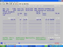 Software gestionale ERP screenshot.